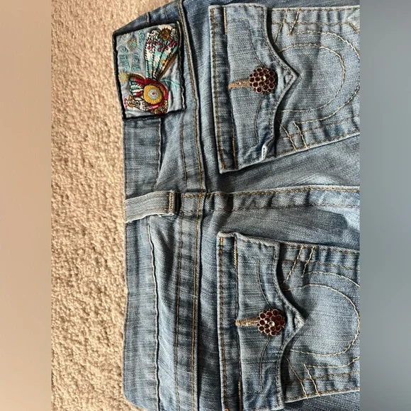 True religion low waisted y2k skinny jeans - Picture 4 of 5